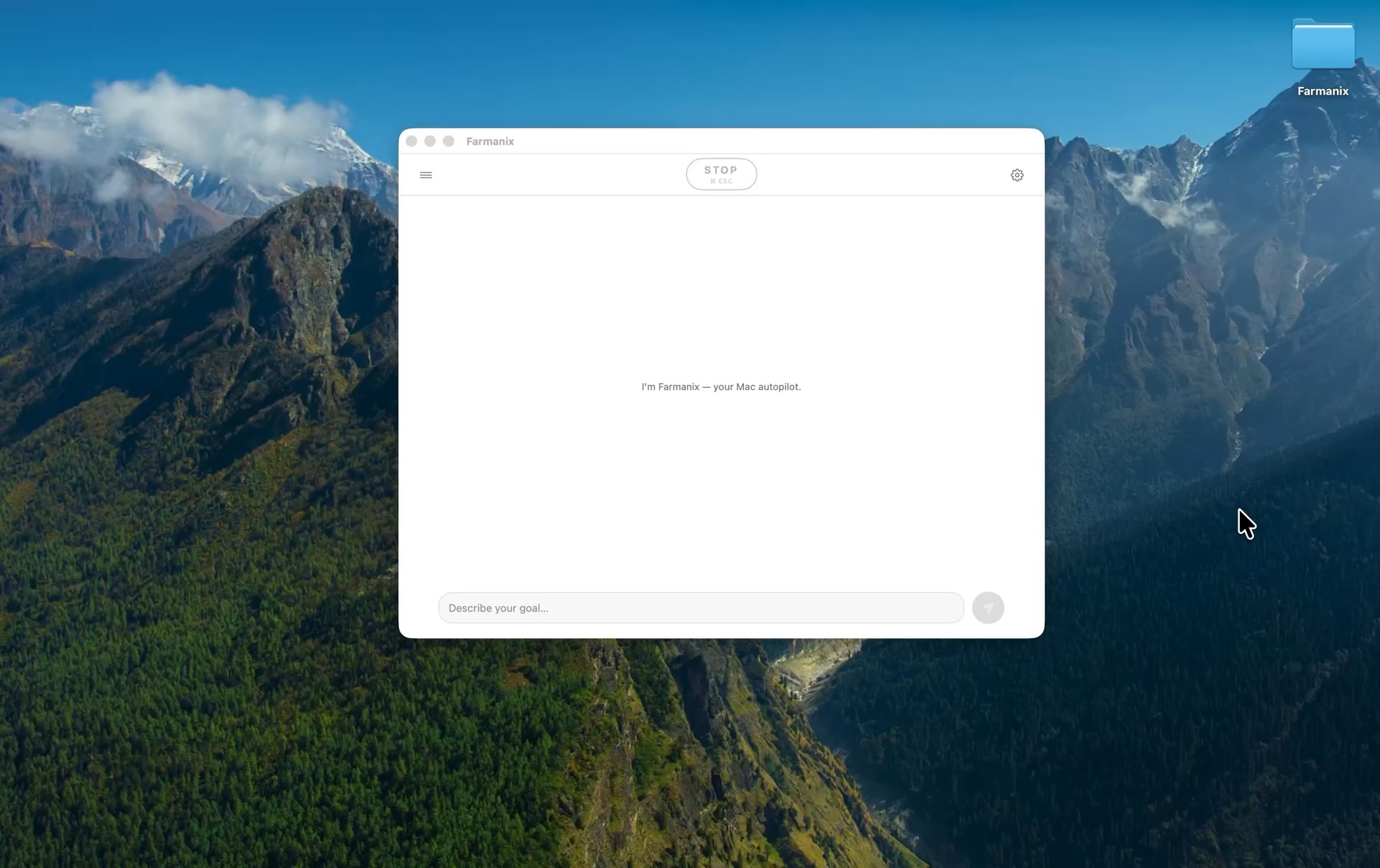 Demo poster: Stop anytime